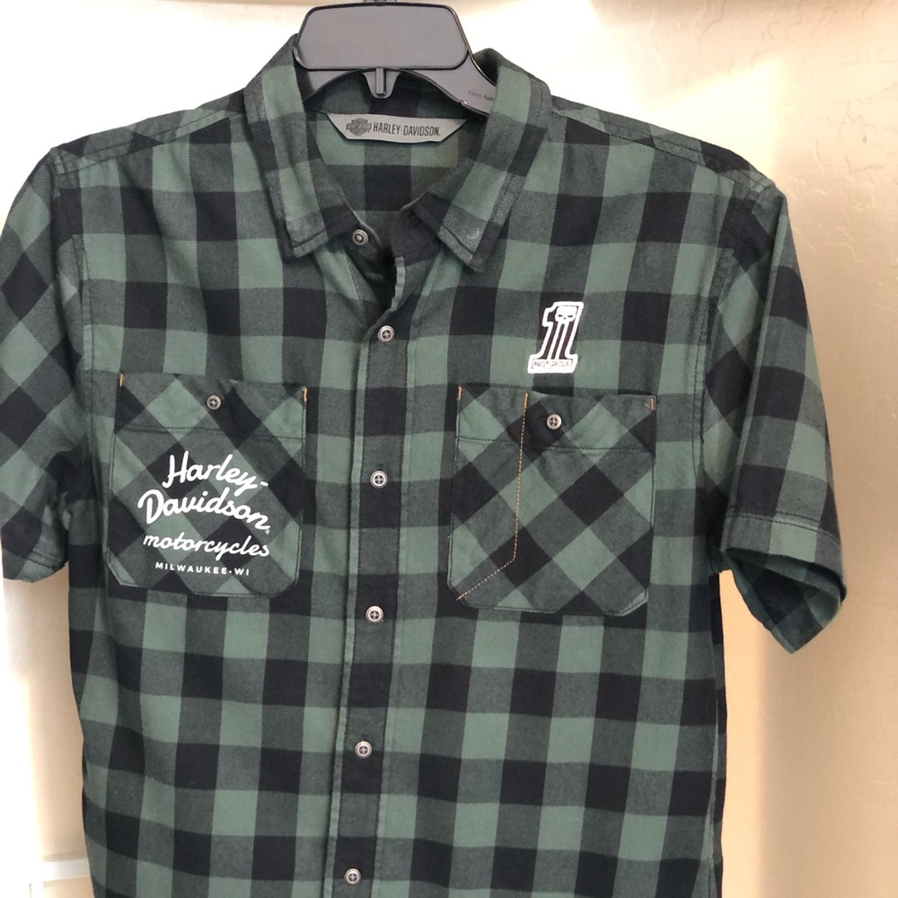 Harley Davidson Button-up